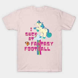 I Suck At Fantasy Football T-Shirt